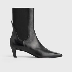 TOTEME mid heel boots, leather